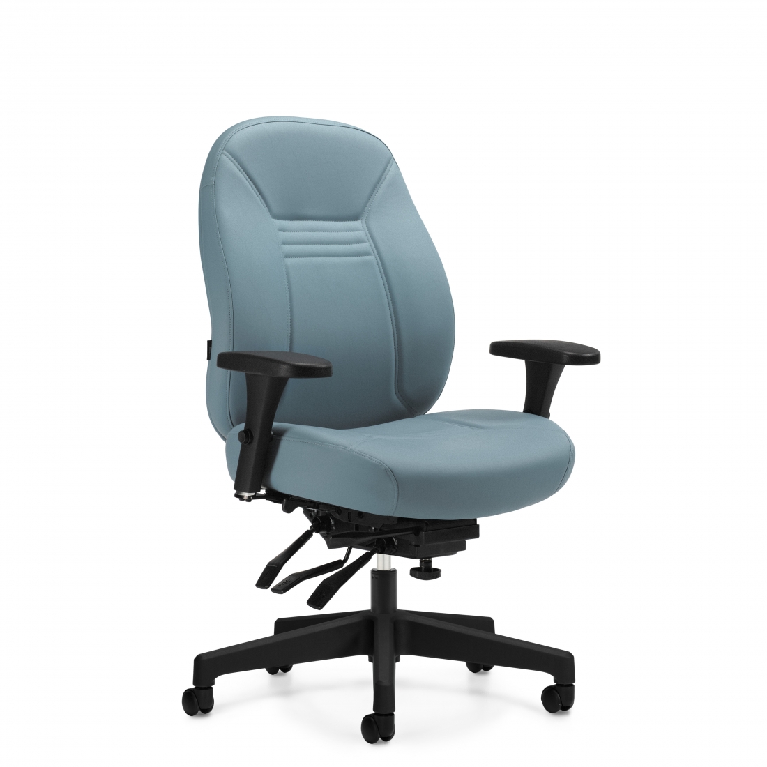 Global Obusforme Comfort XL Mid Back Std Seat Multi-Tilter Chair  1256-3