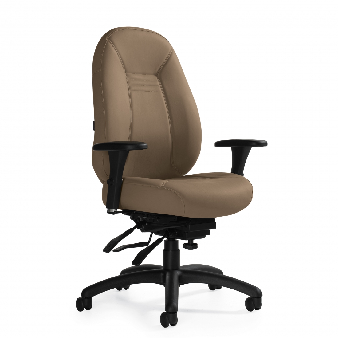 Global Obusforme Comfort w/Schukra Medium Back Multi-Tilter Chair 1261-3