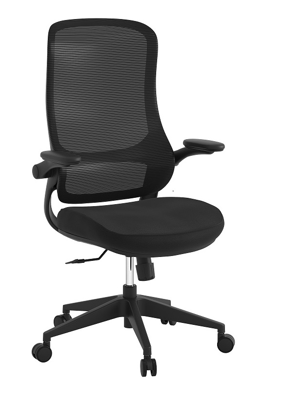 Performance Verde Black Mesh Back High Back Chair 2118BLK