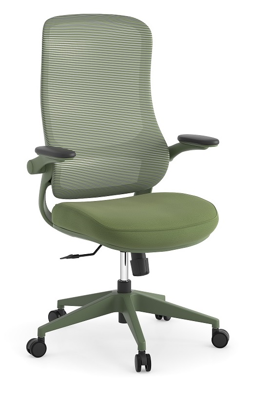 Performance Verde Green Mesh Back High Back Chair 2118GRN