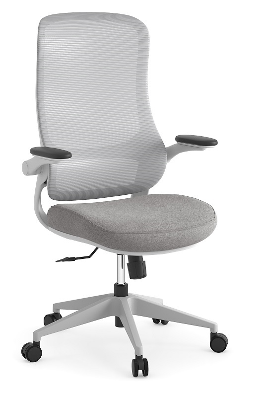 Performance Verde Gray Mesh Back High Back Chair 2118GRY