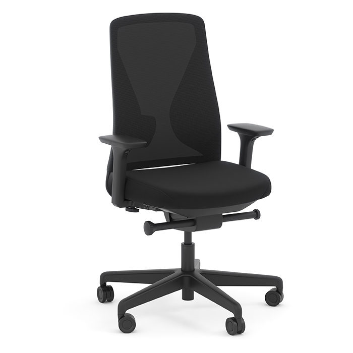 Performance Sense Mid Back Ergonomic Chair - Black