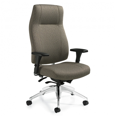 Global Triumph High Back Weight Sensing Synchro Tilter Chair #3650-8