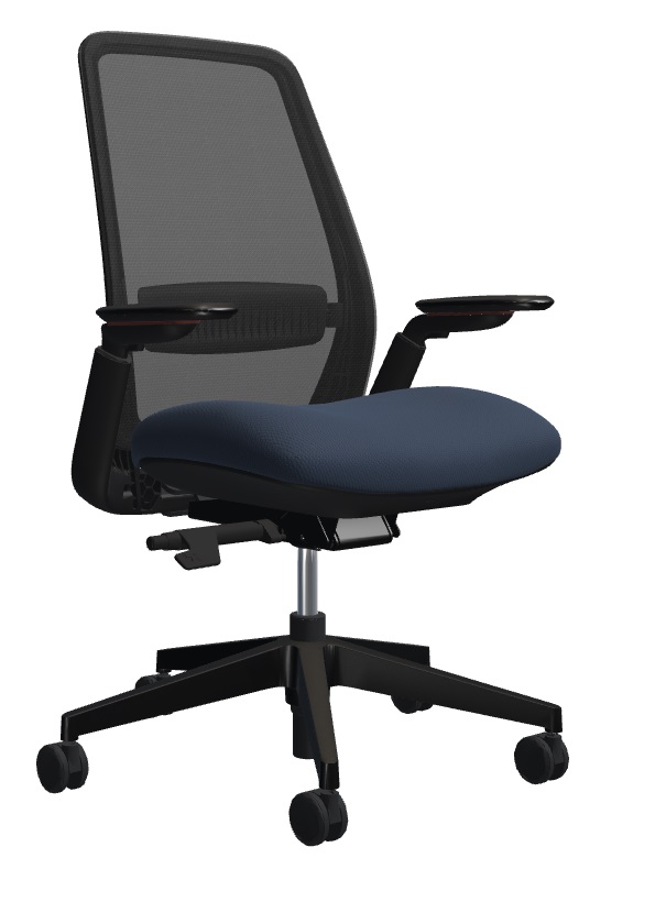 Global Noetic Mesh Back Weight Sensing Synchro-Tilter Chair 6074