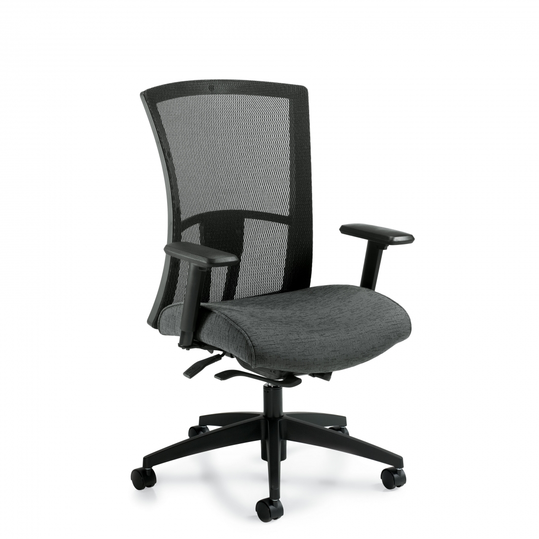 Global Vion Mesh High Back Weight Sensing Synchro-Tilter Chair #6321-8