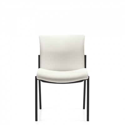 Global Vion Upholstered Back Armless Guest Chair #6334