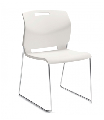 Global Popcorn Armless Chair #6711 (4 Pack)