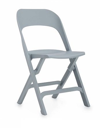 Global Flap Lightweight Folding Chair - Color Alloy