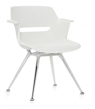 Global Moda Four-Legged Chair With Arms #6960