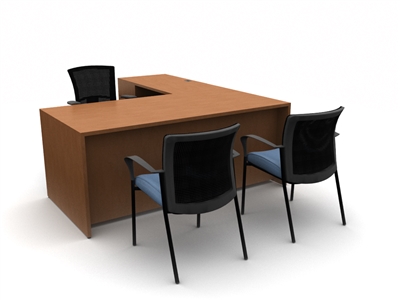 Global Adaptabilities Contemporary Desk Unit #ADP504R
