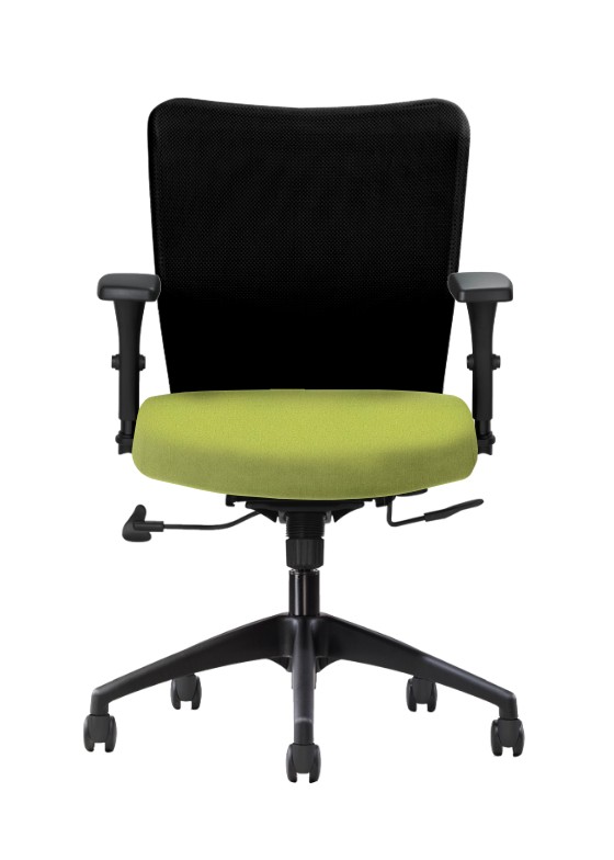 Allseating Inertia Mesh Back Midback Task Chair 77089