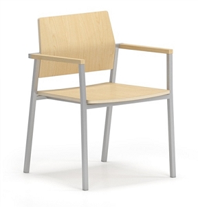 Lesro Avon Guest Chair - Laminate Seat - Laminate Back AV1151