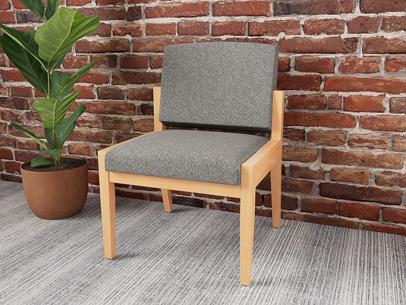 Lesro Amherst Guest Chair Armless AW1102