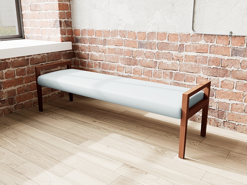 Lesro Brooklyn 3 Seat Bench BK3001