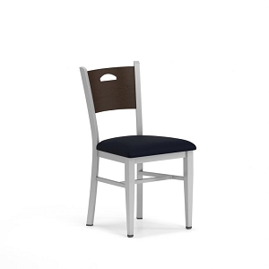 Lesro Concord Series Cafe Chair With Fabric Seat CD1190