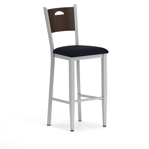 Lesro Concord Series Cafe Stool With Fabric Seat CD1192