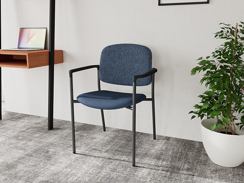 Lesro Chat Square Back Guest Chair CX1171 