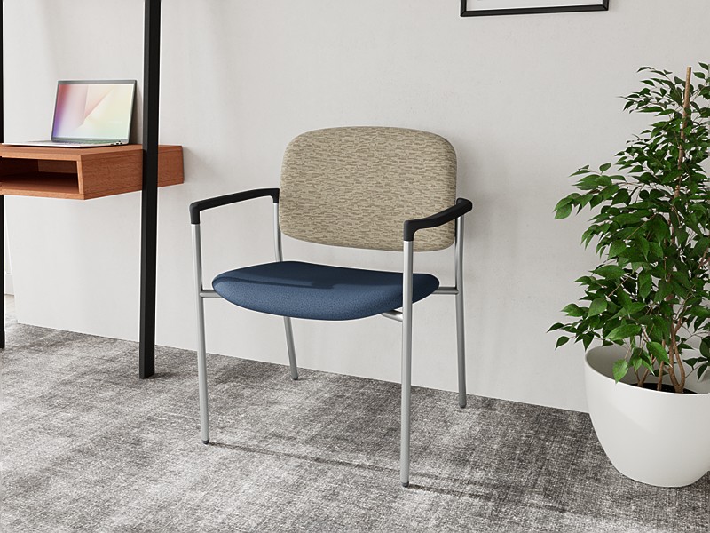 Lesro Chat Square Back Oversize Guest Chair CX1271