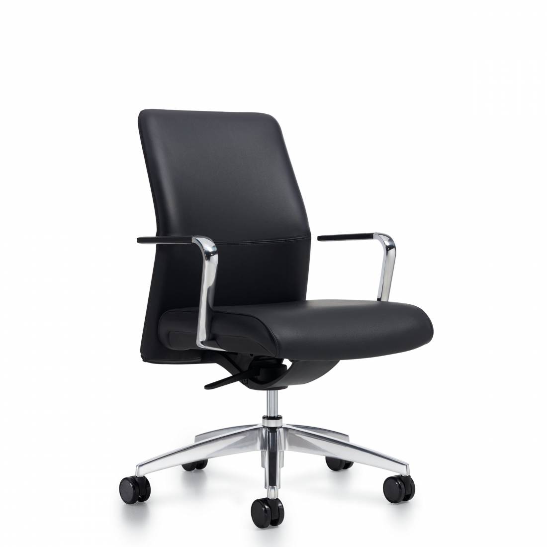 Global Mid Back Include Weight Sensing Tilter Chair
