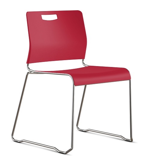 9 to 5 Kelley Armless Stacking Sled Base Guest Chair 1060