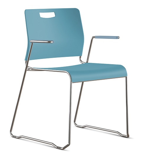 9 to 5 Kelley Stacking Sled Base Guest Chair 1060