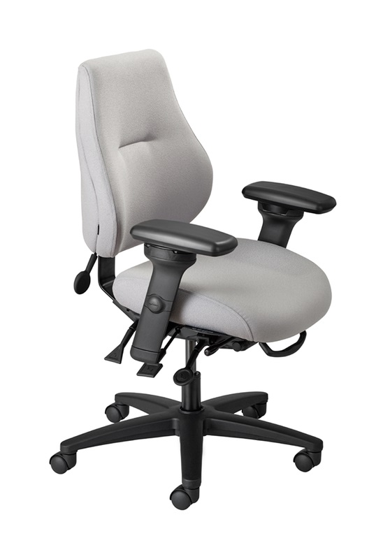 ErgoCentric MyCentric Mid Back Multi Tilt Ergo Chair 
