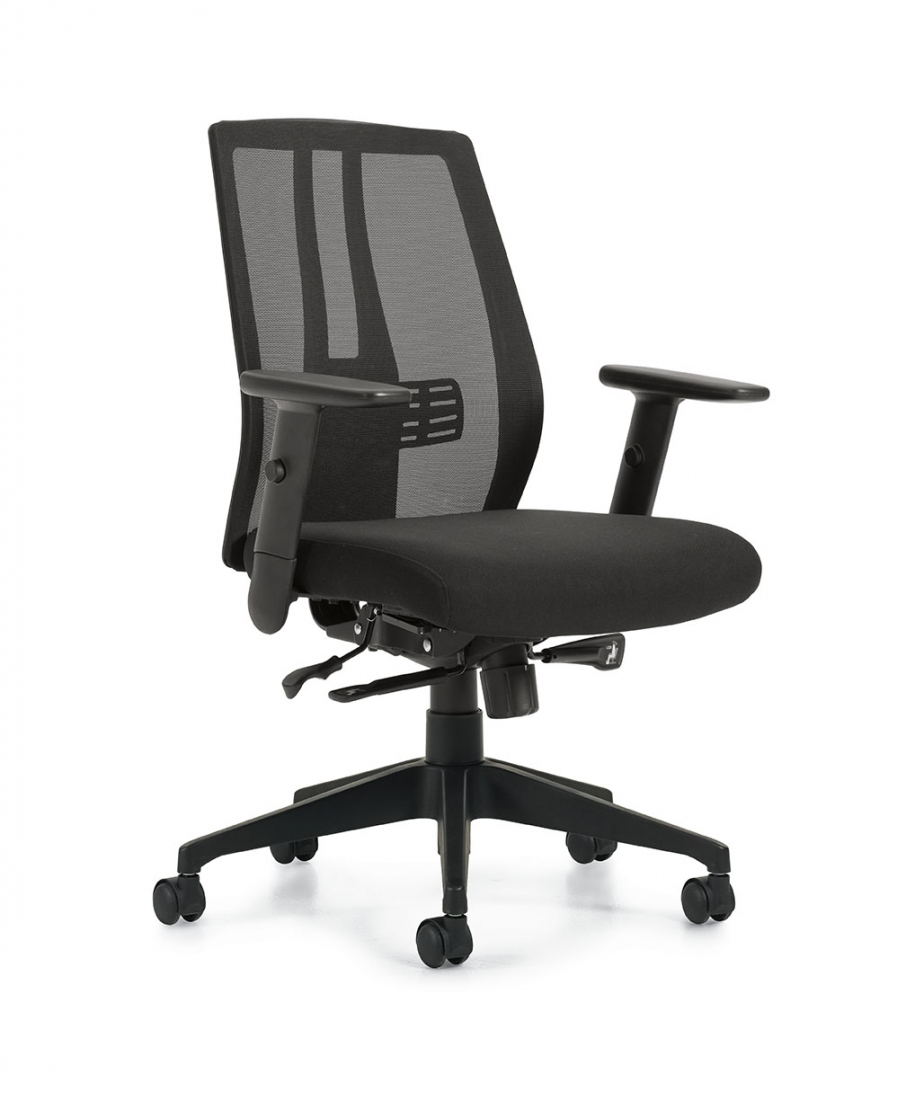 Offices To Go Mesh Back Synchro-Tilter Chair #OTG10707B