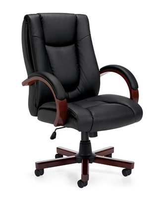 OTG Management Seating Luxhide Executive Chair #OTG11300B