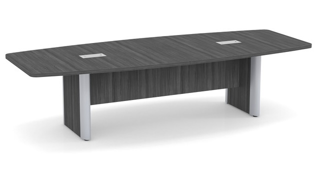Office Source 10' Boat Shaped Conference Table OSELP237