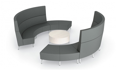 Global River Collaborative Lounge Grouping - Layout 4 #RVR104
