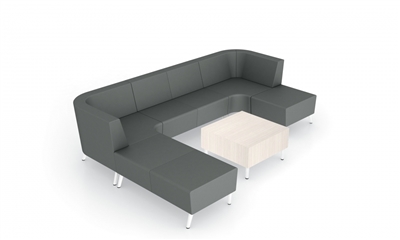 Global River Collaborative Lounge Grouping - Layout 7 #RVR107