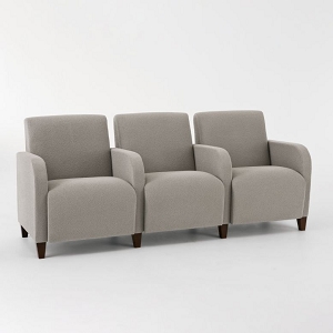 Lesro Siena Series 3 Seats With Center Arms SN3103