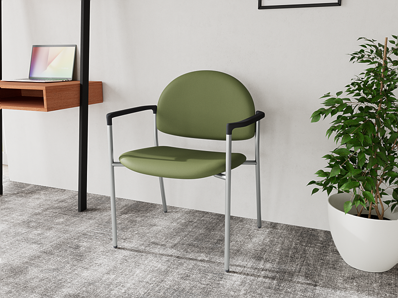 Lesro Chat Round Back Oversize Guest Chair CX1231 